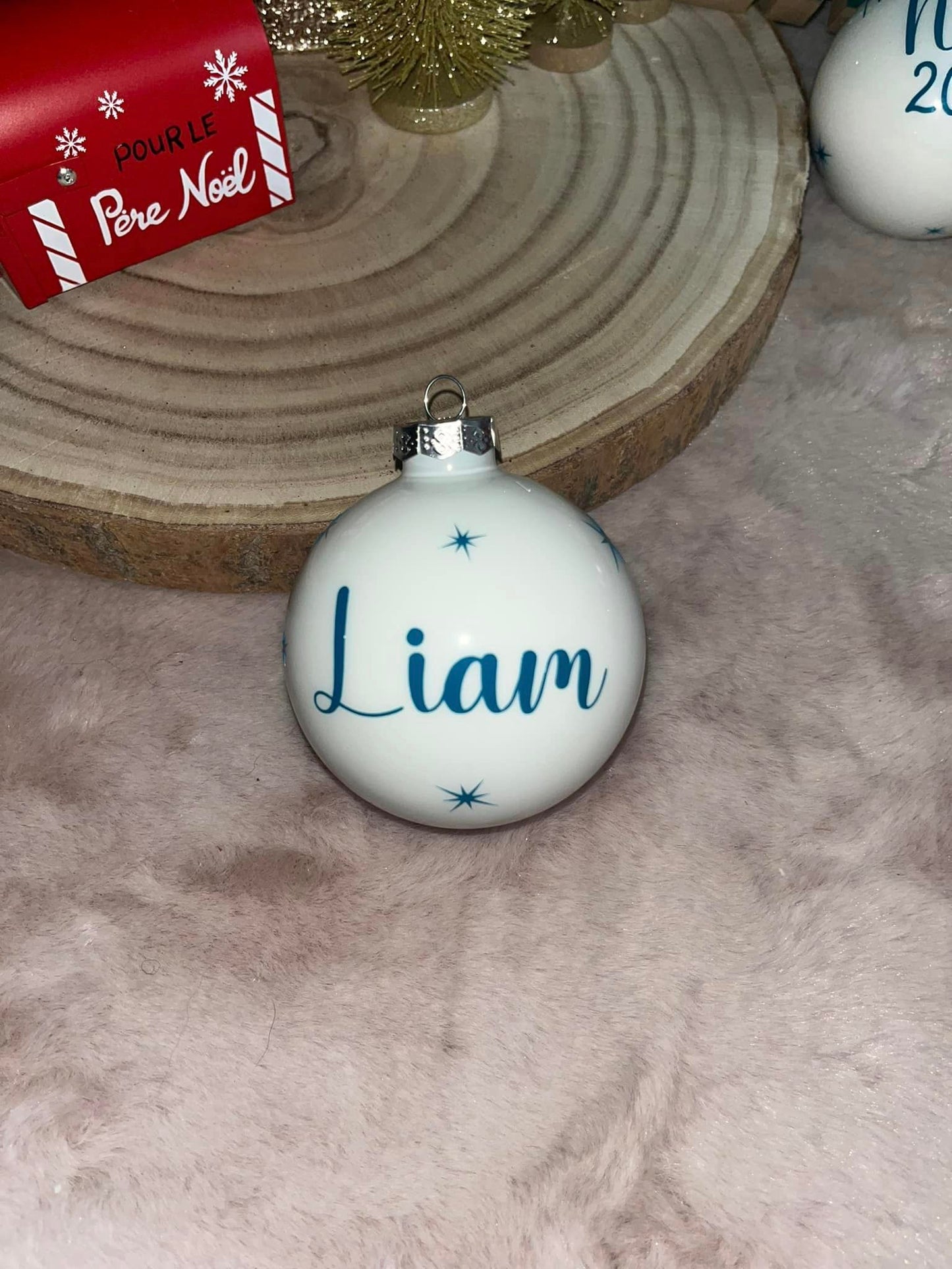 Boule de Noël personnalisée