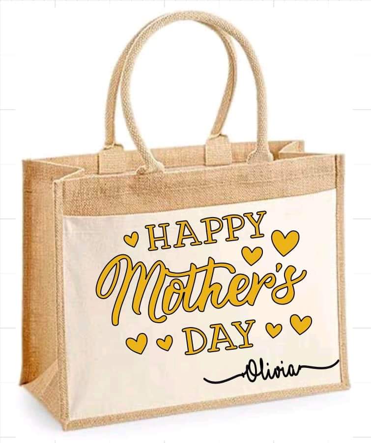 Sacs personnalisés pour fêter maman