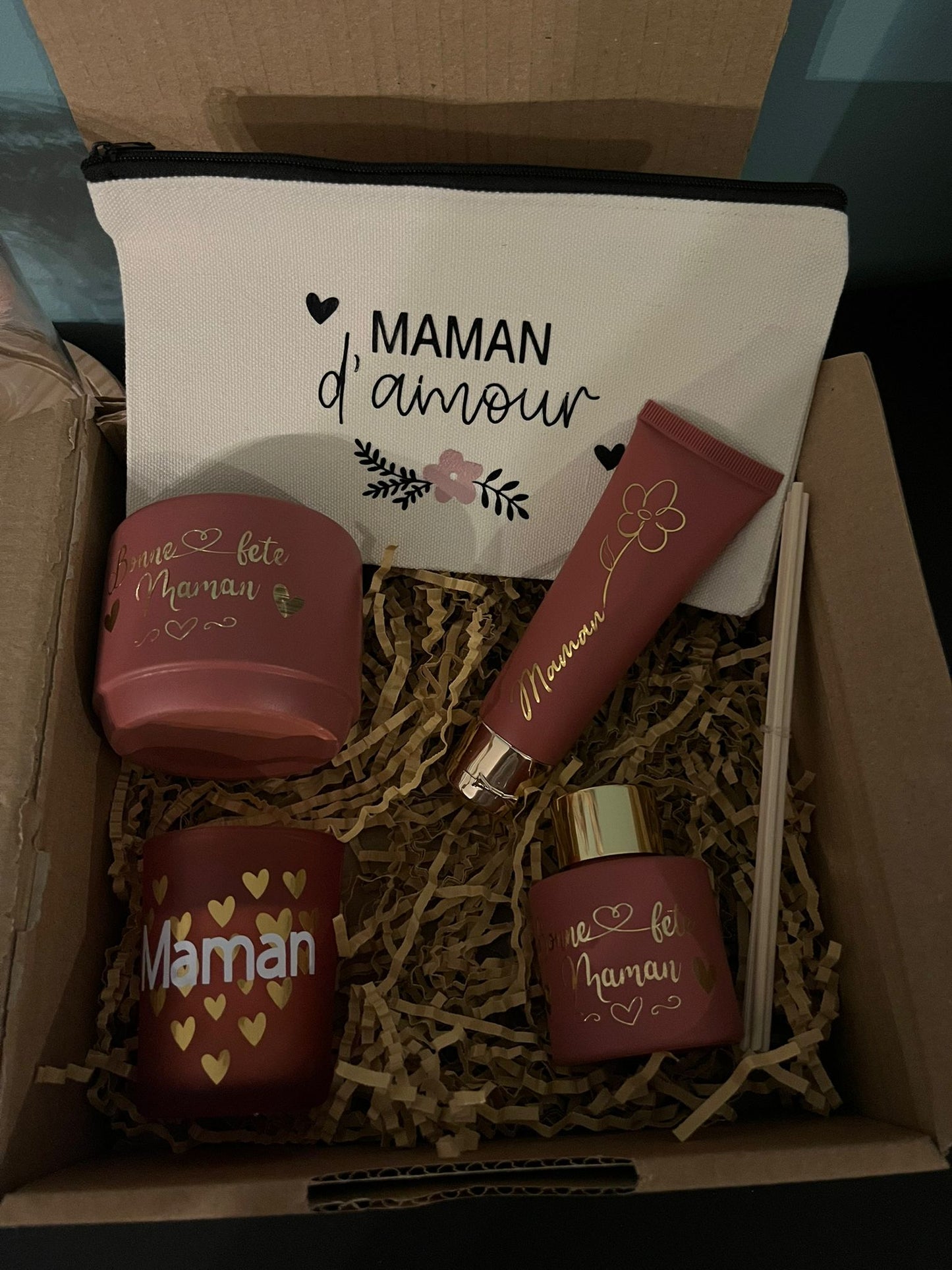 Coffret fête des mères 5 pièces