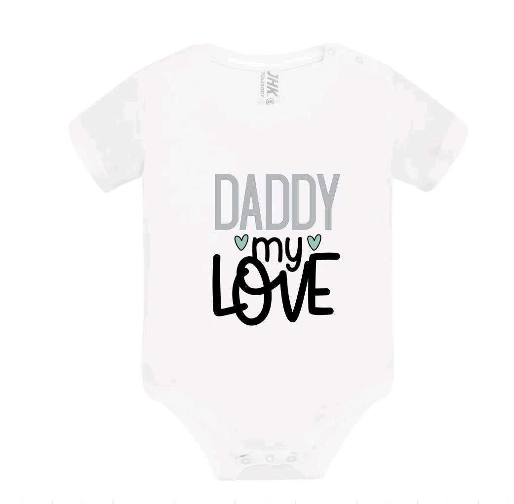 Body manches courtes pour fêter papa