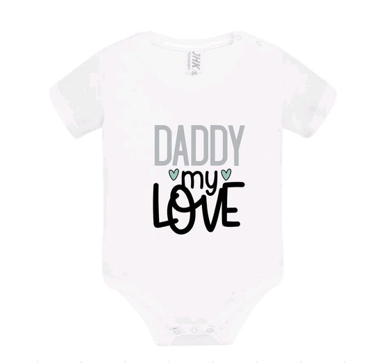 Body manches courtes pour fêter papa