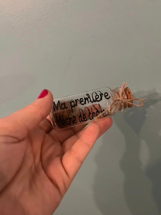 Fiole Première mèche de cheveux