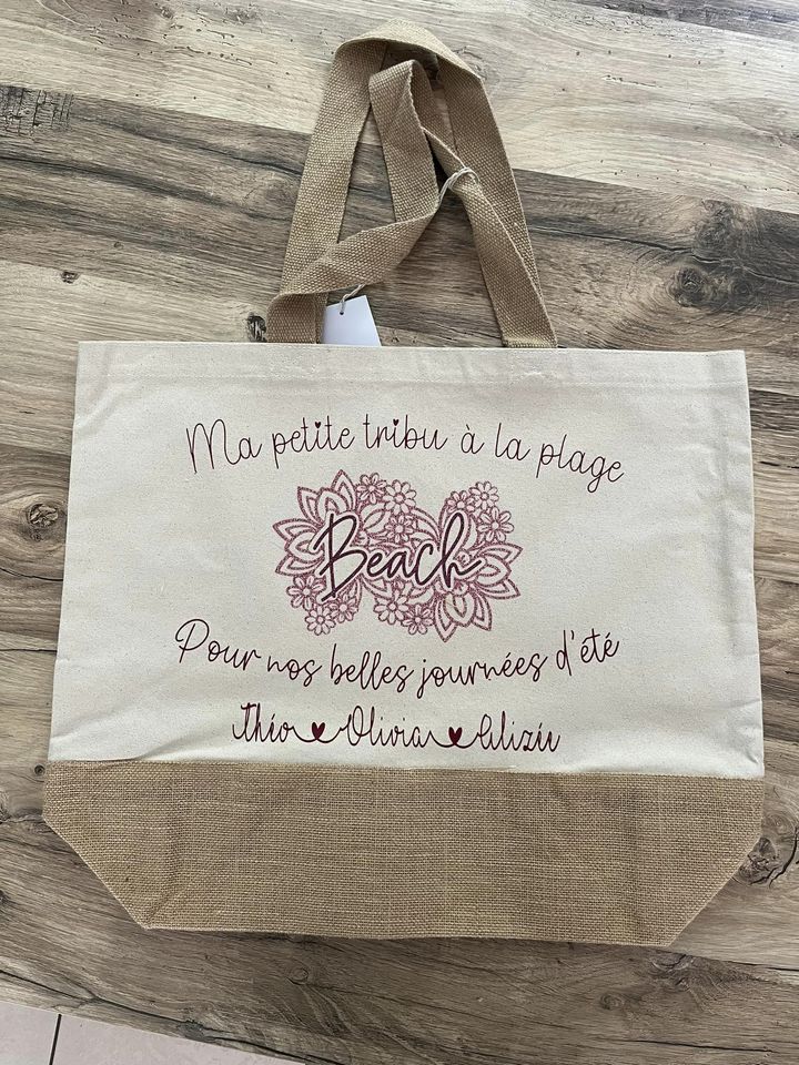 Sacs de plage personnalisés