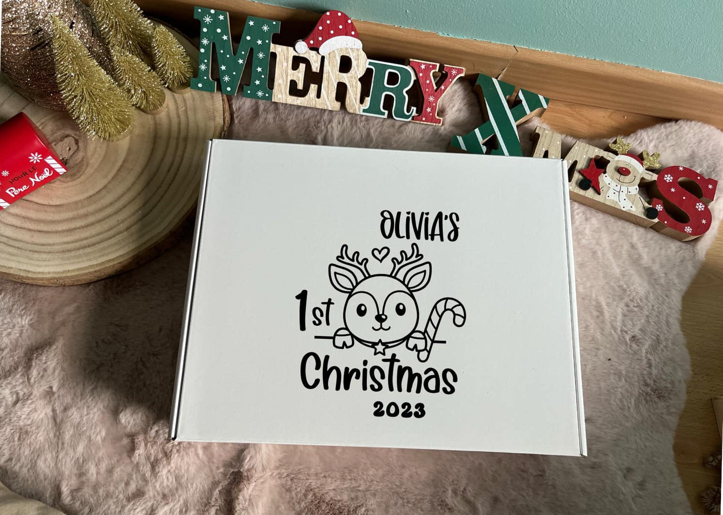 Boîte cadeau personnalisée