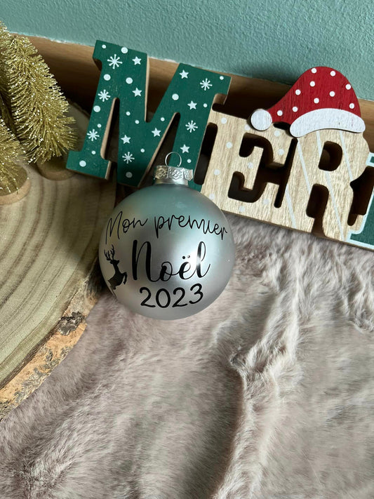 Boule de Noël personnalisée