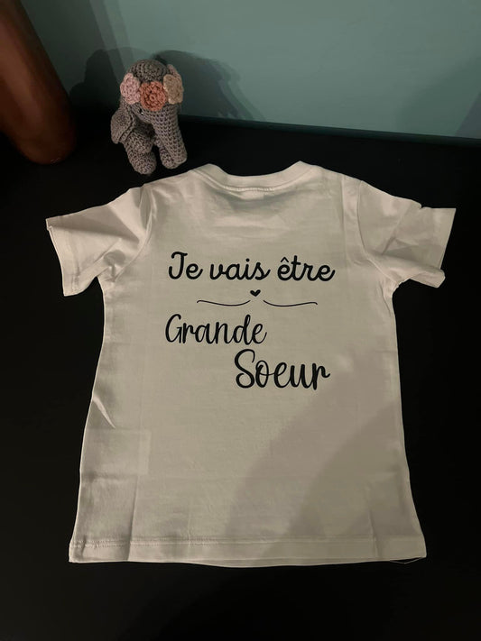 T-shirt "annonce"
