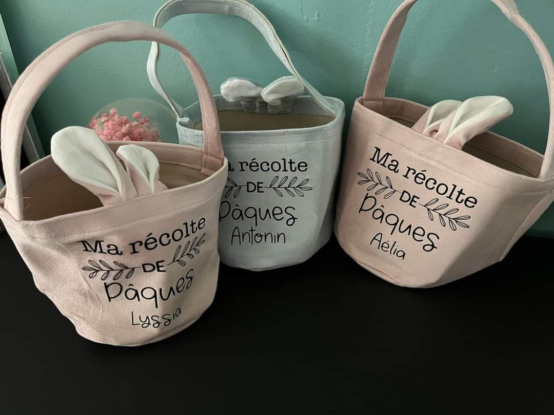 Panier de Pâque à personnaliser