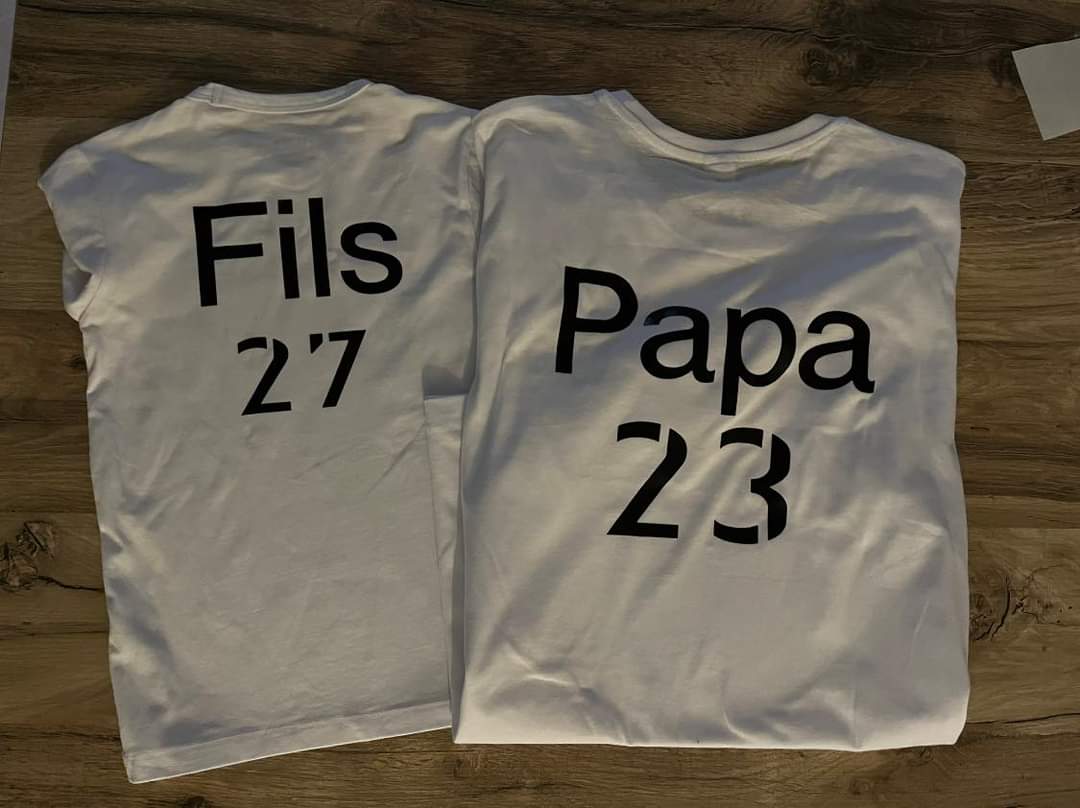 T-Shirts père et fils
