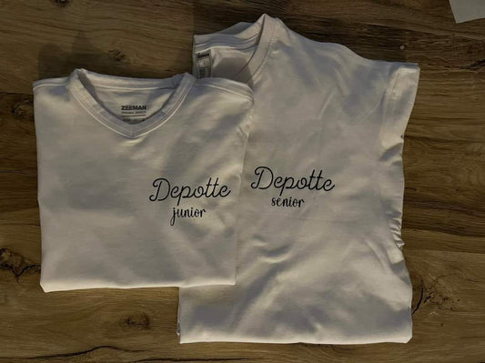 T-Shirts père et fils