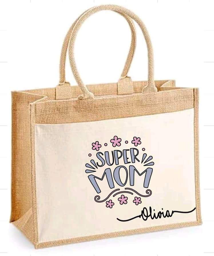 Sacs personnalisés pour fêter maman