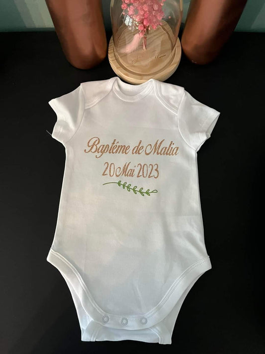 Body pour le Baptême d'une jolie princesse