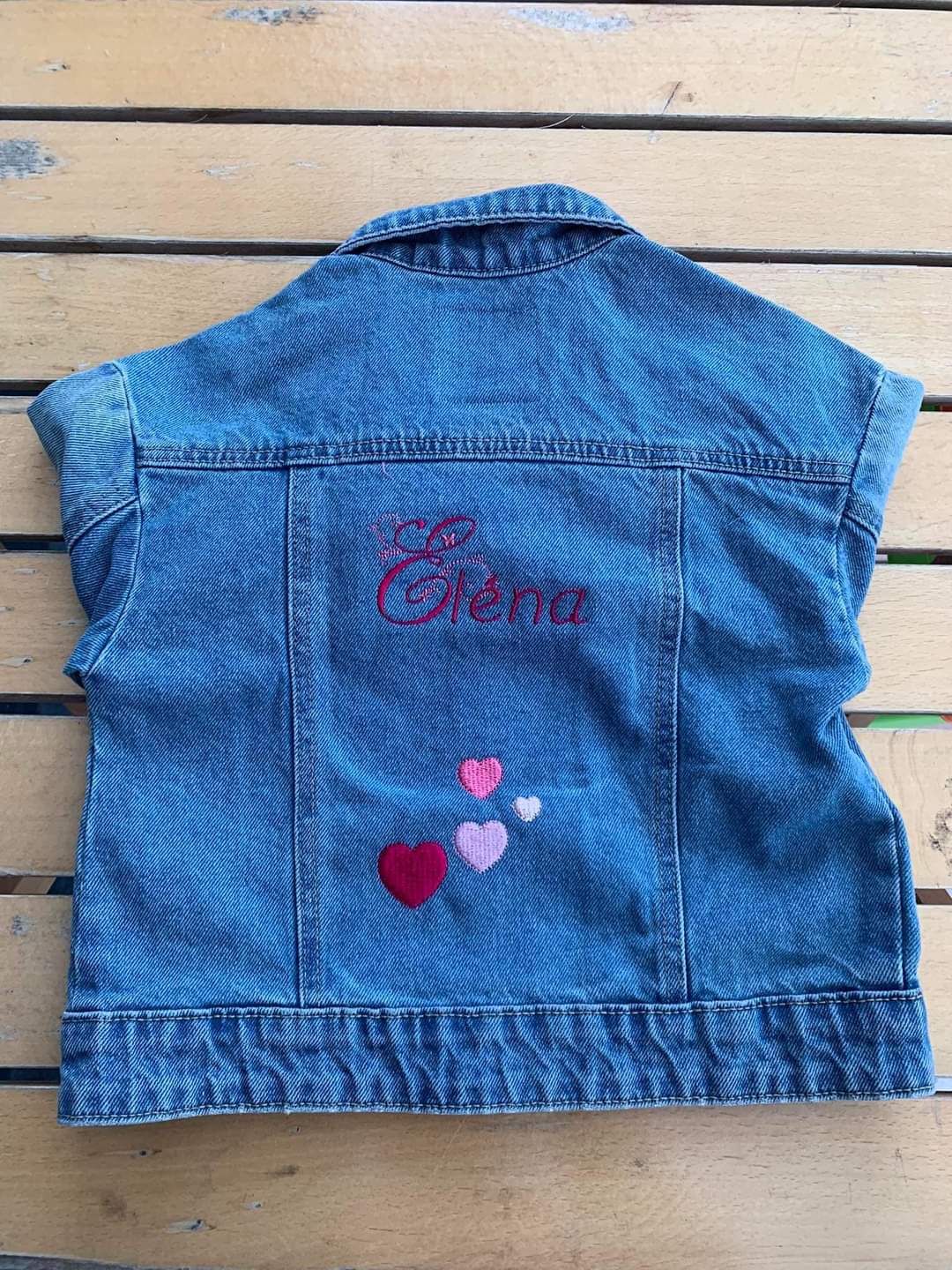 Veste en jeans bébés et enfants