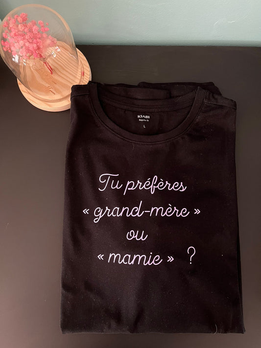 T-shirt annonce naissance
