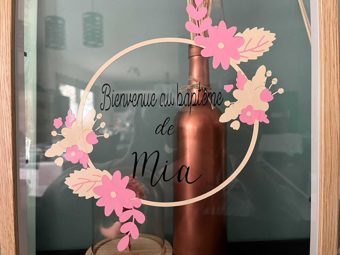 Joli Cadre personnalisé pour un Baptême