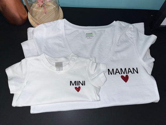 T-shirts mini & maman