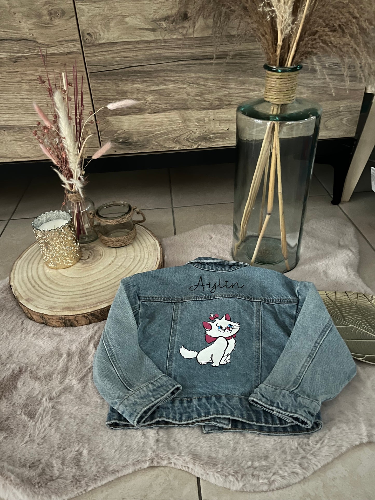 Veste en jeans bébés et enfants