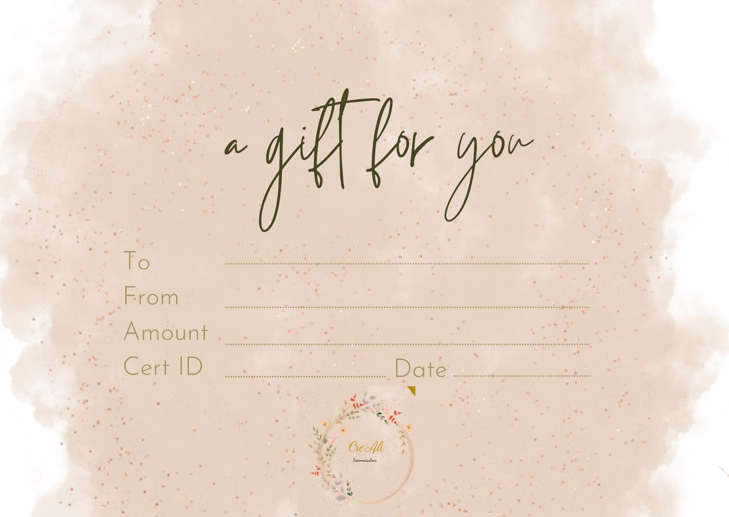 🎁 Carte cadeau 🎁